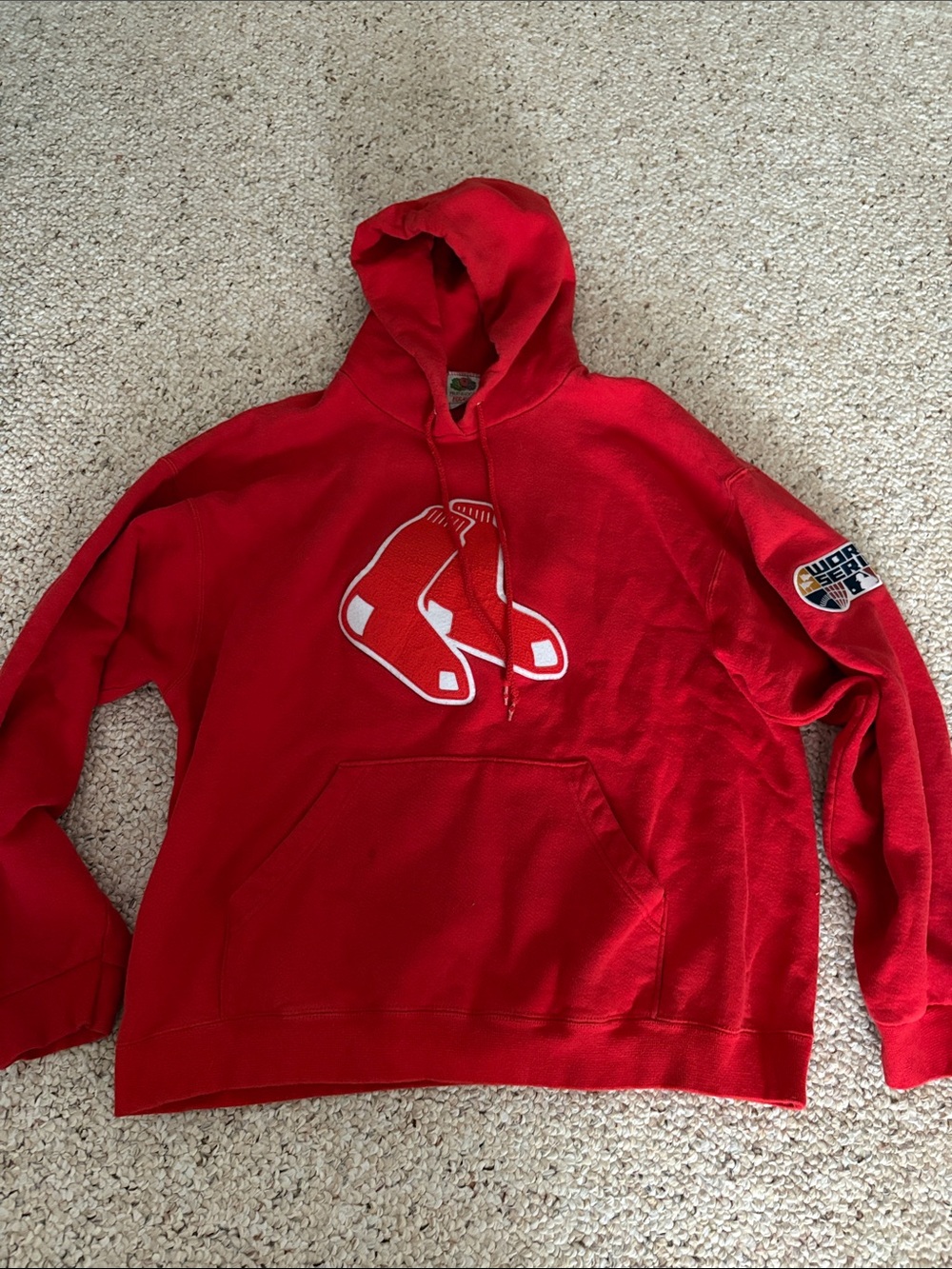 Boston Red Sox World Series 07 MLB Fruit of the Loom Hoodie
